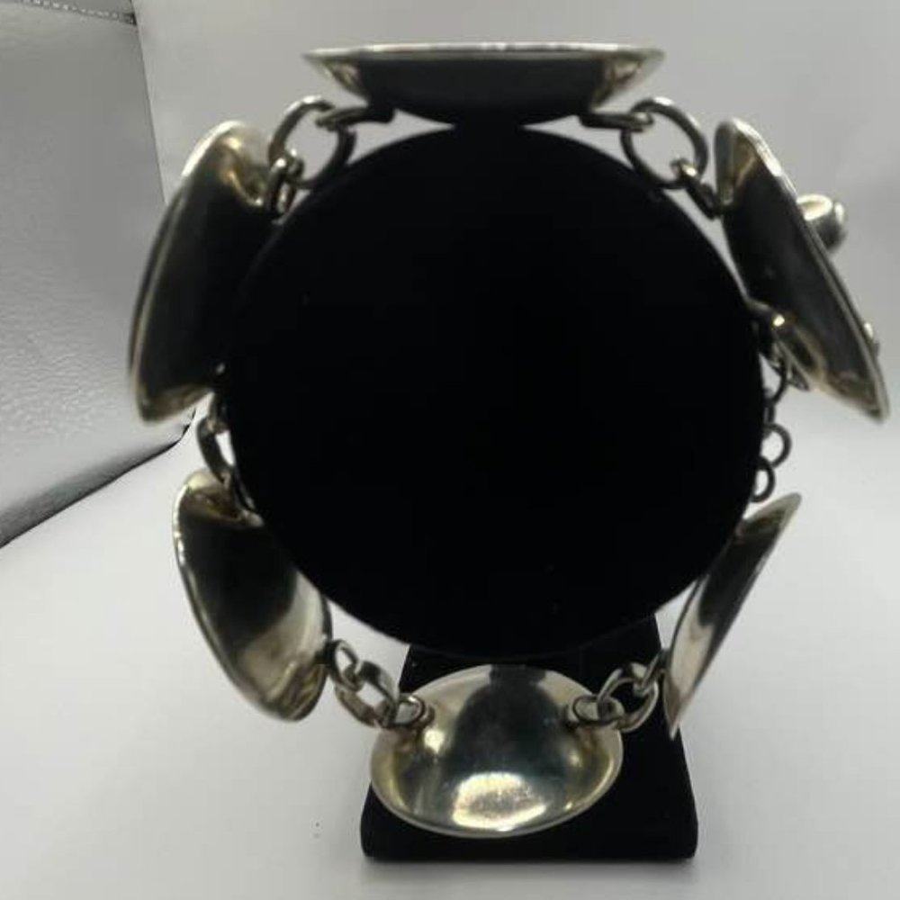 Robert Lee Morris Solid Silver Oversized Concave … - image 7